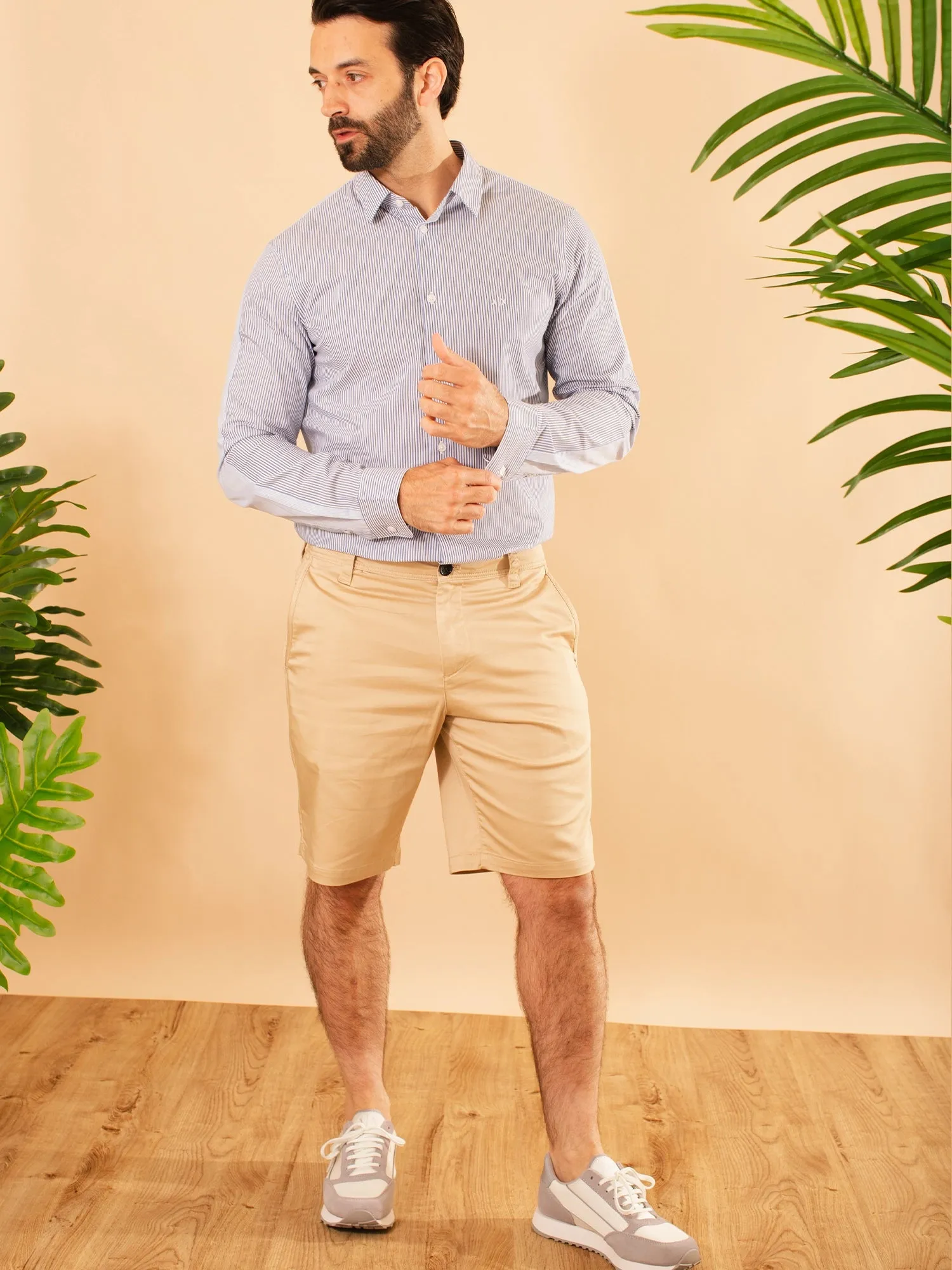 Armani Exchange Lightweight Cotton Shorts