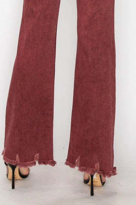 Artemis Vintage Plus Size - High Rise Flared Leg Jeans
