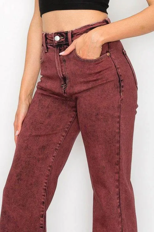 Artemis Vintage Plus Size - High Rise Flared Leg Jeans