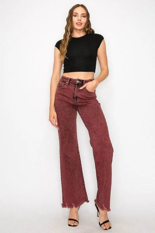 Artemis Vintage Plus Size - High Rise Flared Leg Jeans
