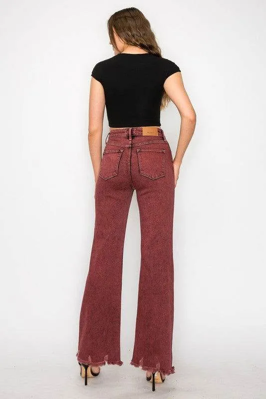 Artemis Vintage Plus Size - High Rise Flared Leg Jeans
