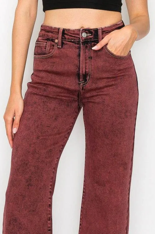 Artemis Vintage Plus Size - High Rise Flared Leg Jeans