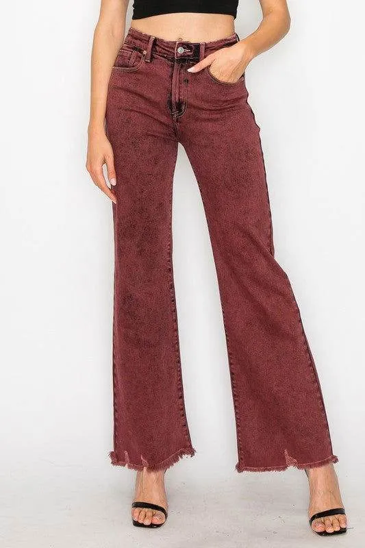 Artemis Vintage Plus Size - High Rise Flared Leg Jeans