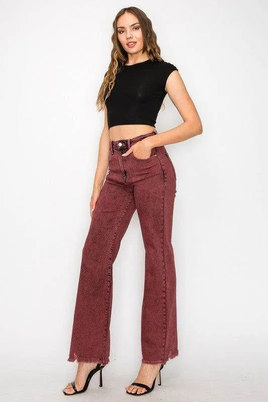 Artemis Vintage Plus Size - High Rise Flared Leg Jeans