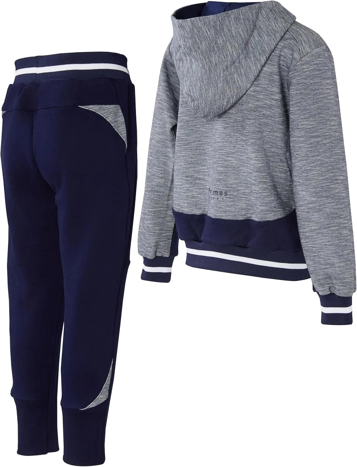 Boys' 2-Piece Comfortable Tracksuit Set (Ages 3-9) – Dryer Safe Zip-Up Hoodie & Jogger Sweatpants