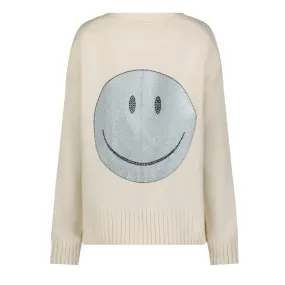 Chunky Smile Cardigan Winter White