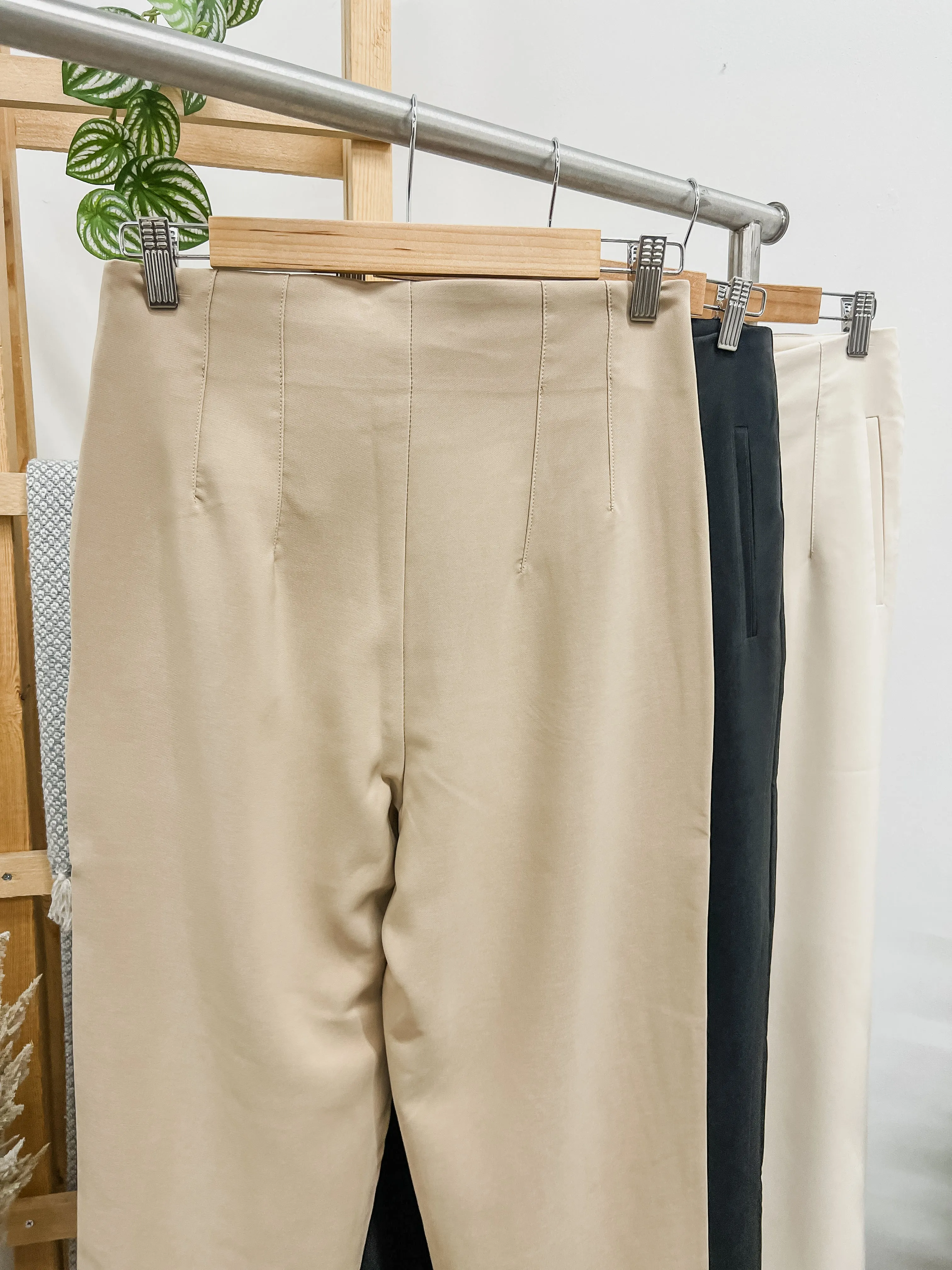 Claire High Waist Tapered Pants