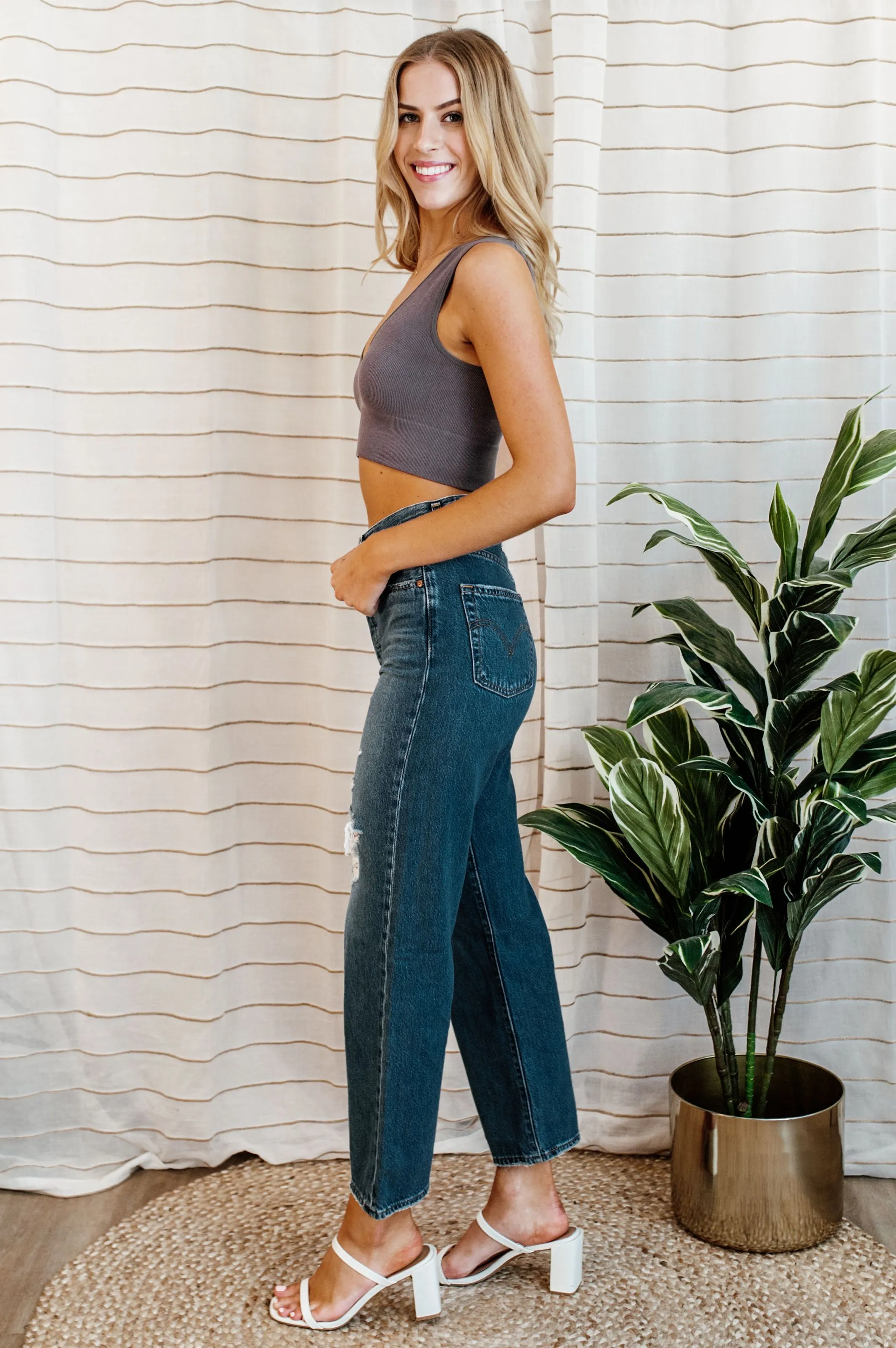 CLEARANCE- Anji's Ribcage Straight Ankle