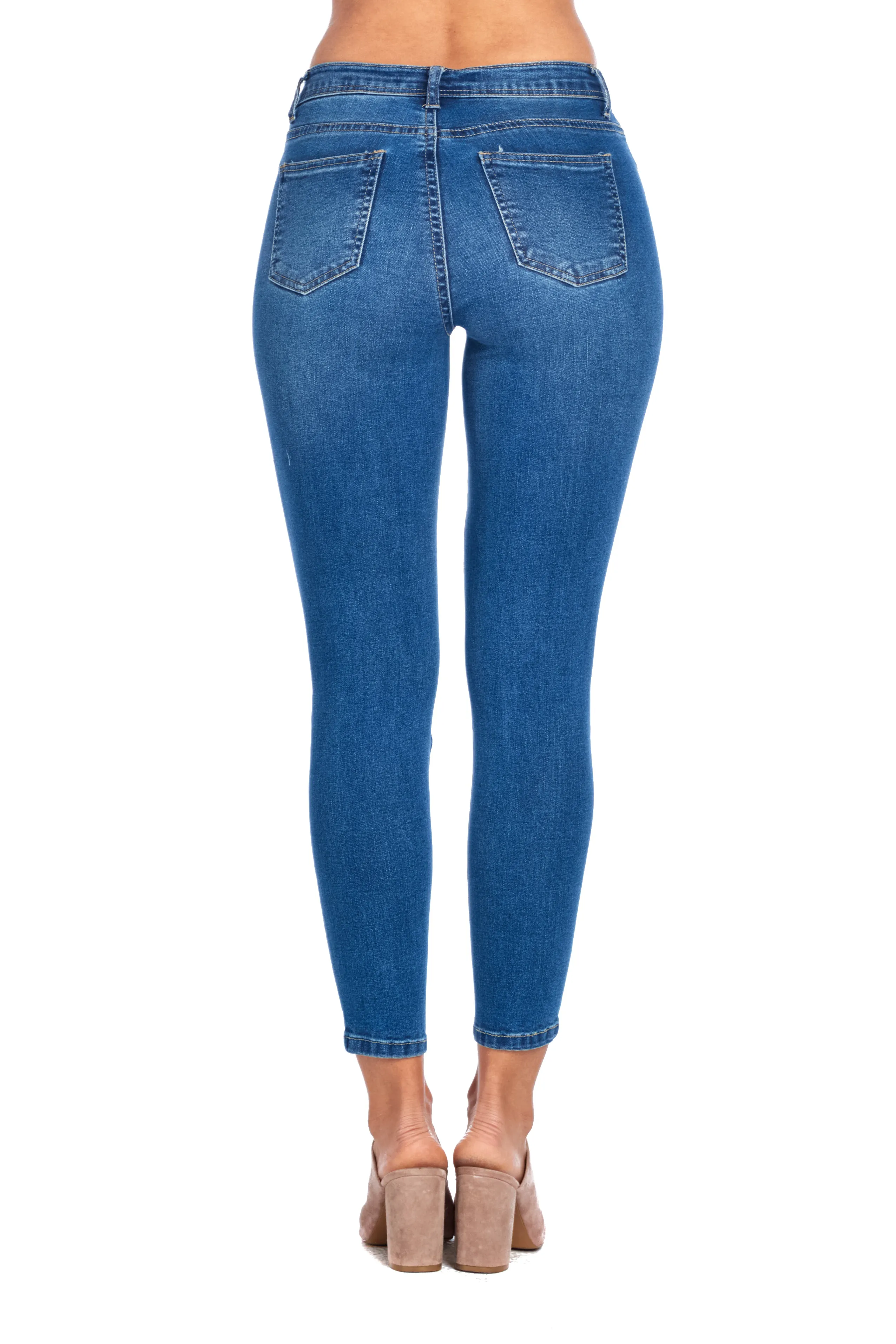 DP9967 Distressed Denim Jeans