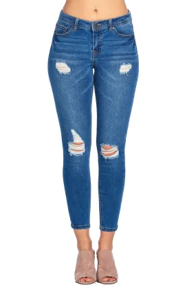 DP9967 Distressed Denim Jeans