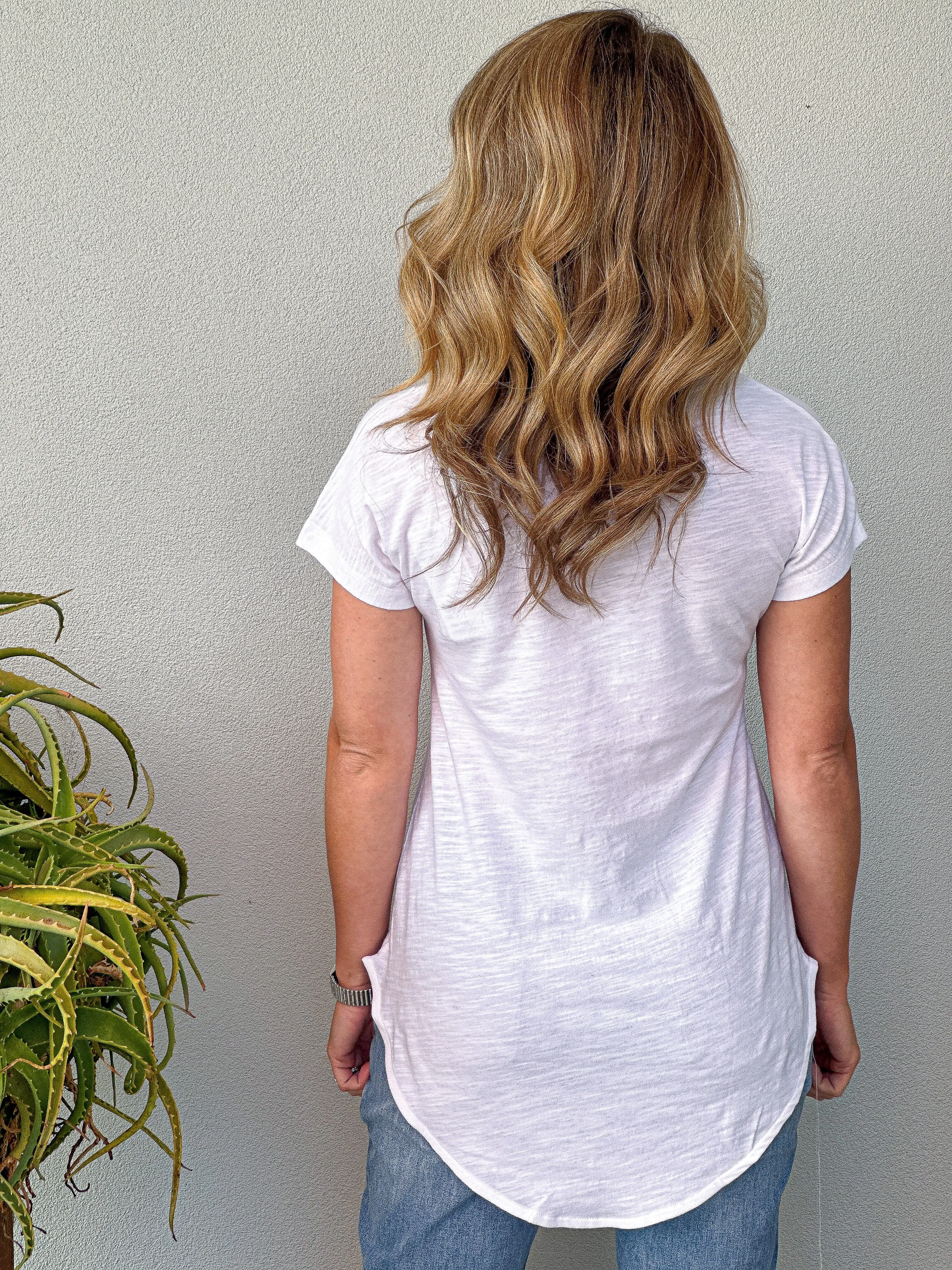 Eden Vee Tee - White