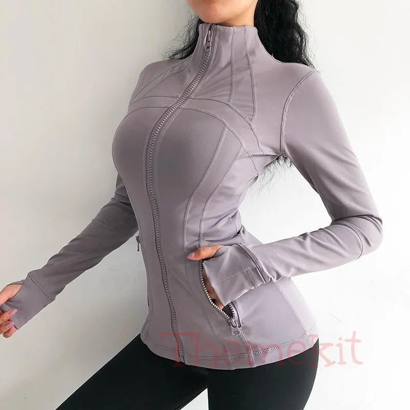 Fall Solid Color Windproof Jacket