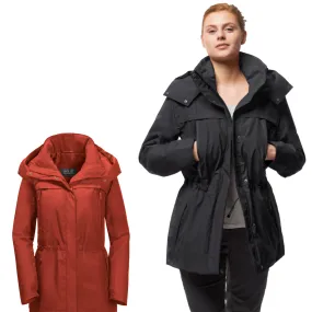 Jack Wolfskin Womens Fairway Ecosphere Jacket Waterproof Windproof Warm