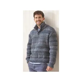 King Cole Men's Chunky Knitting Pattern 6242