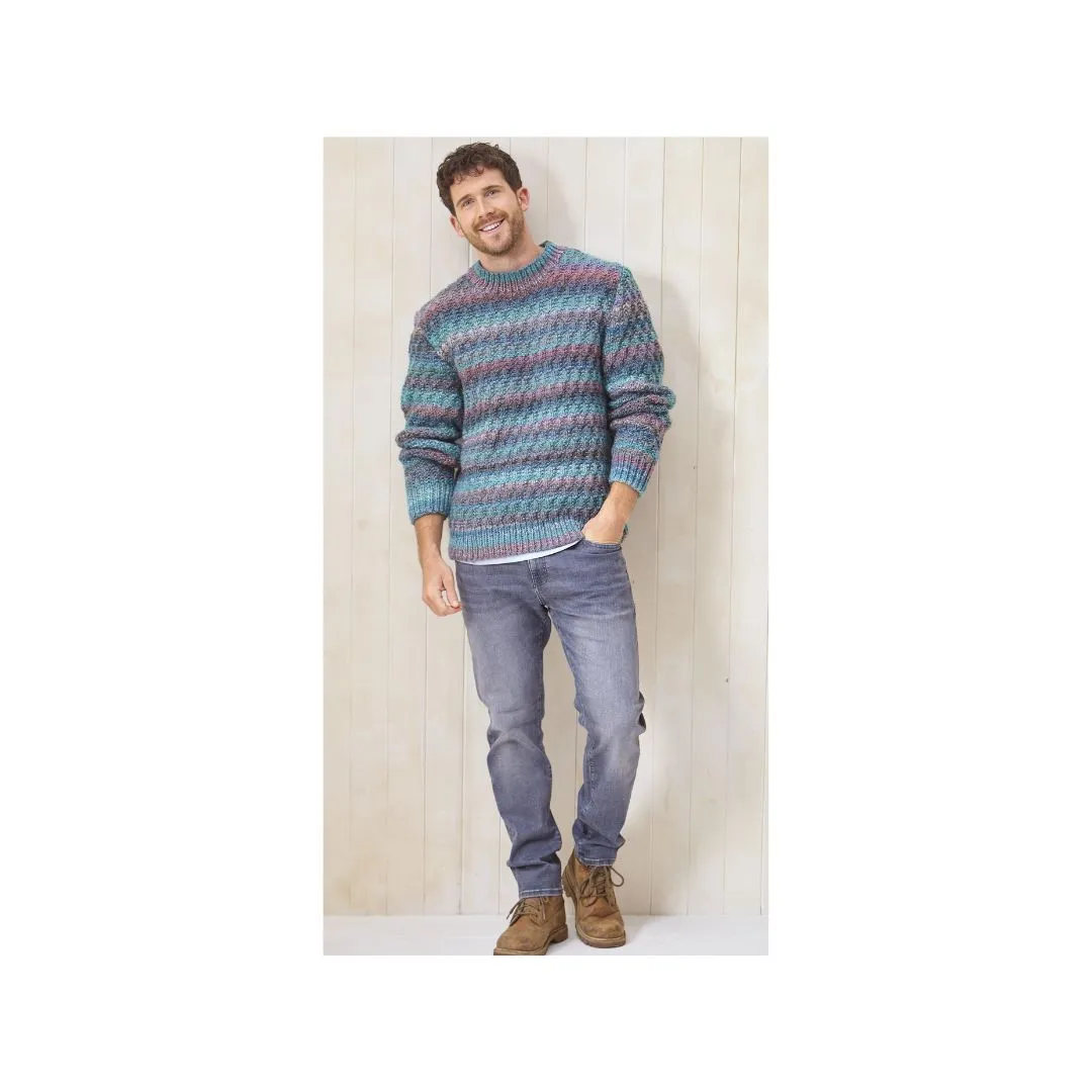 King Cole Men's Chunky Knitting Pattern 6242
