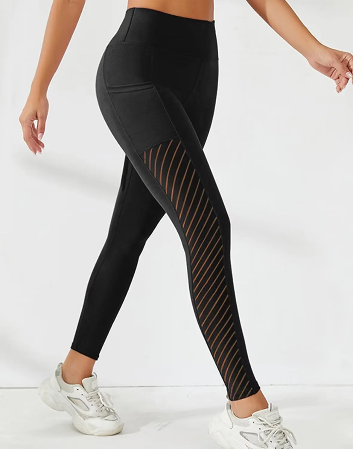 Leggings with Pockets for Women, High Waisted Workout Leggings Gym Running Yoga Pants