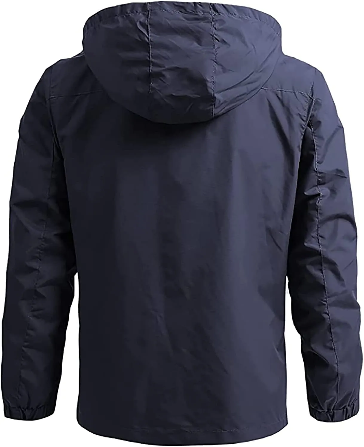 Men's Jacket Waterproof Rain Jacket Windproof Raincoat for Cycling Breathable Hardshell Windbreaker