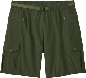 Men's Lightweight Cargo Army Green Shorts