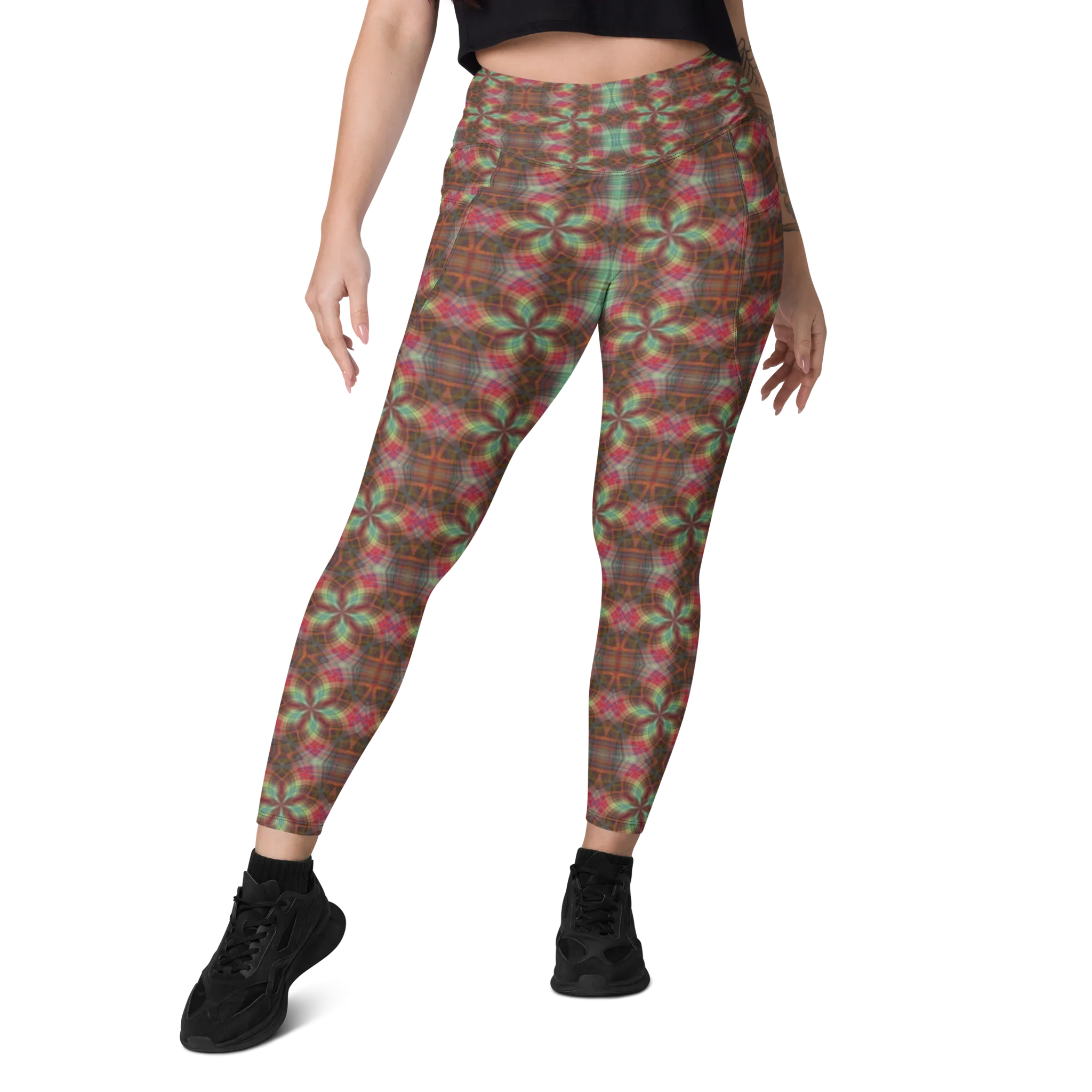 Recursia Argyle Rewired II Leggings With Pockets