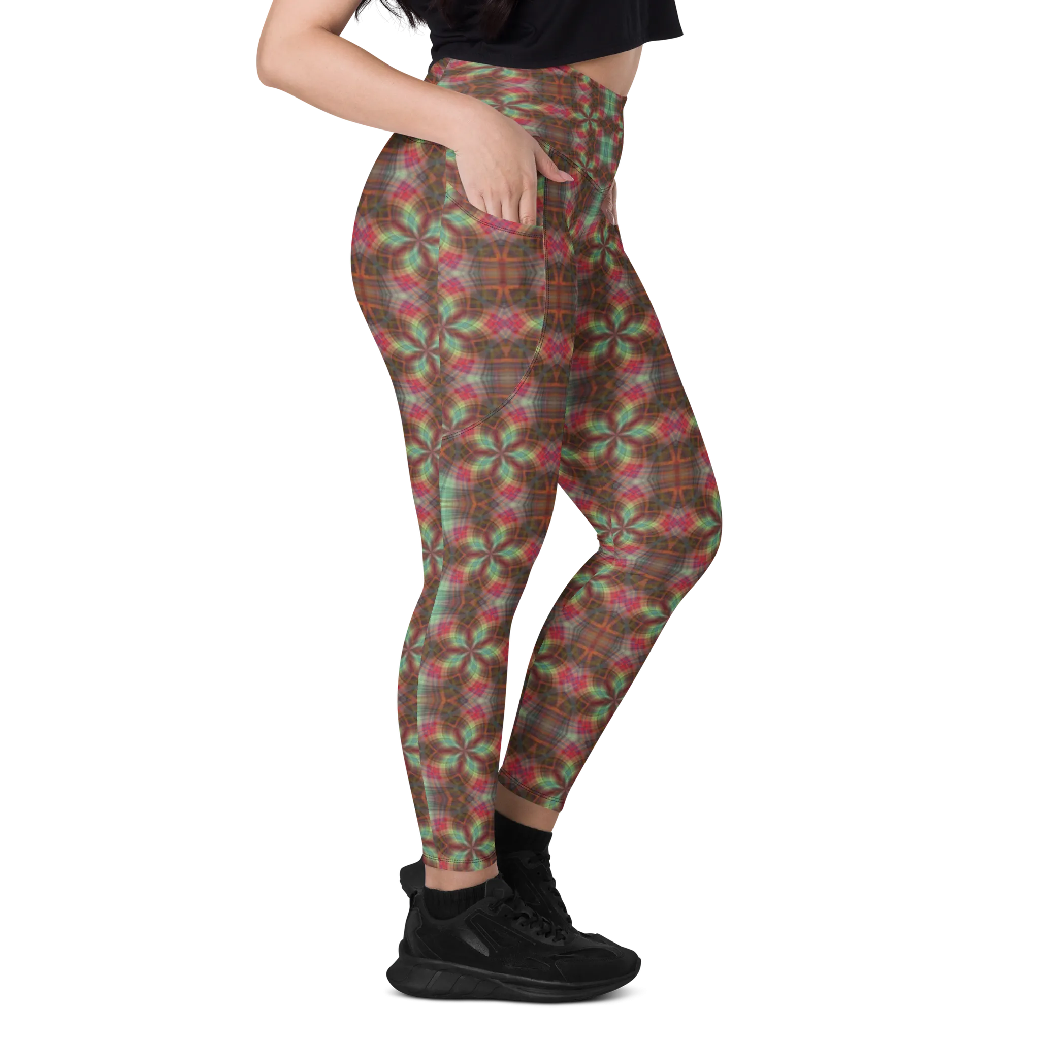 Recursia Argyle Rewired II Leggings With Pockets