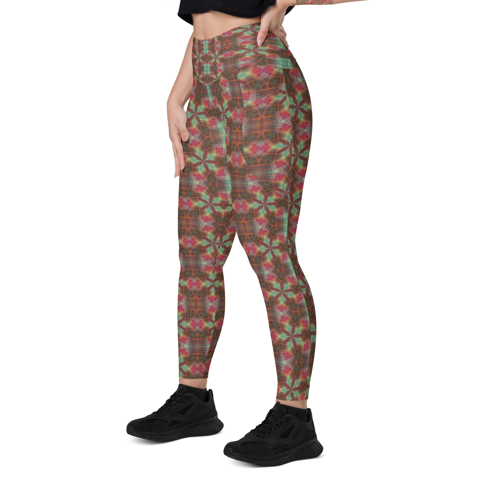 Recursia Argyle Rewired II Leggings With Pockets