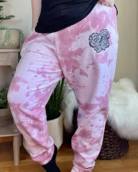 rose bouquet | jogger sweatpants