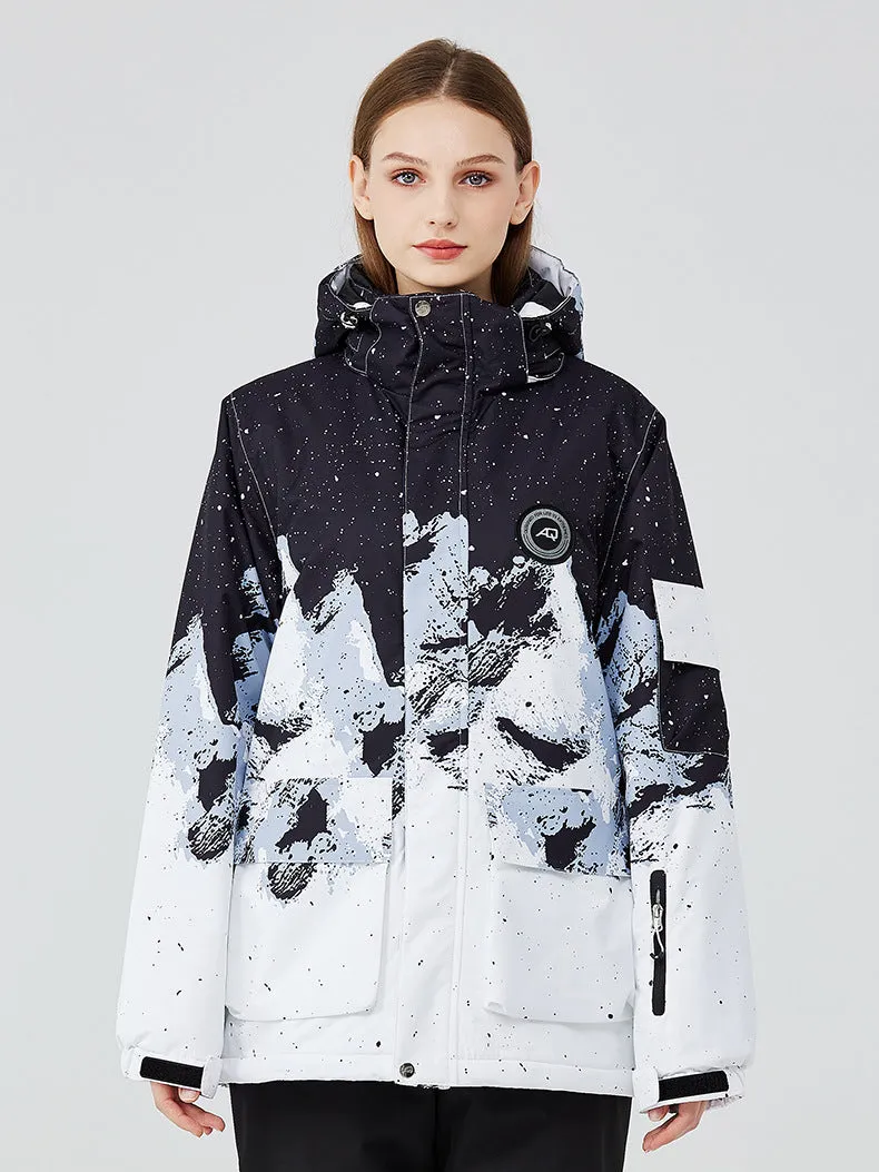 Sporty Winter Ski Snow Jacket Windproof Snowear