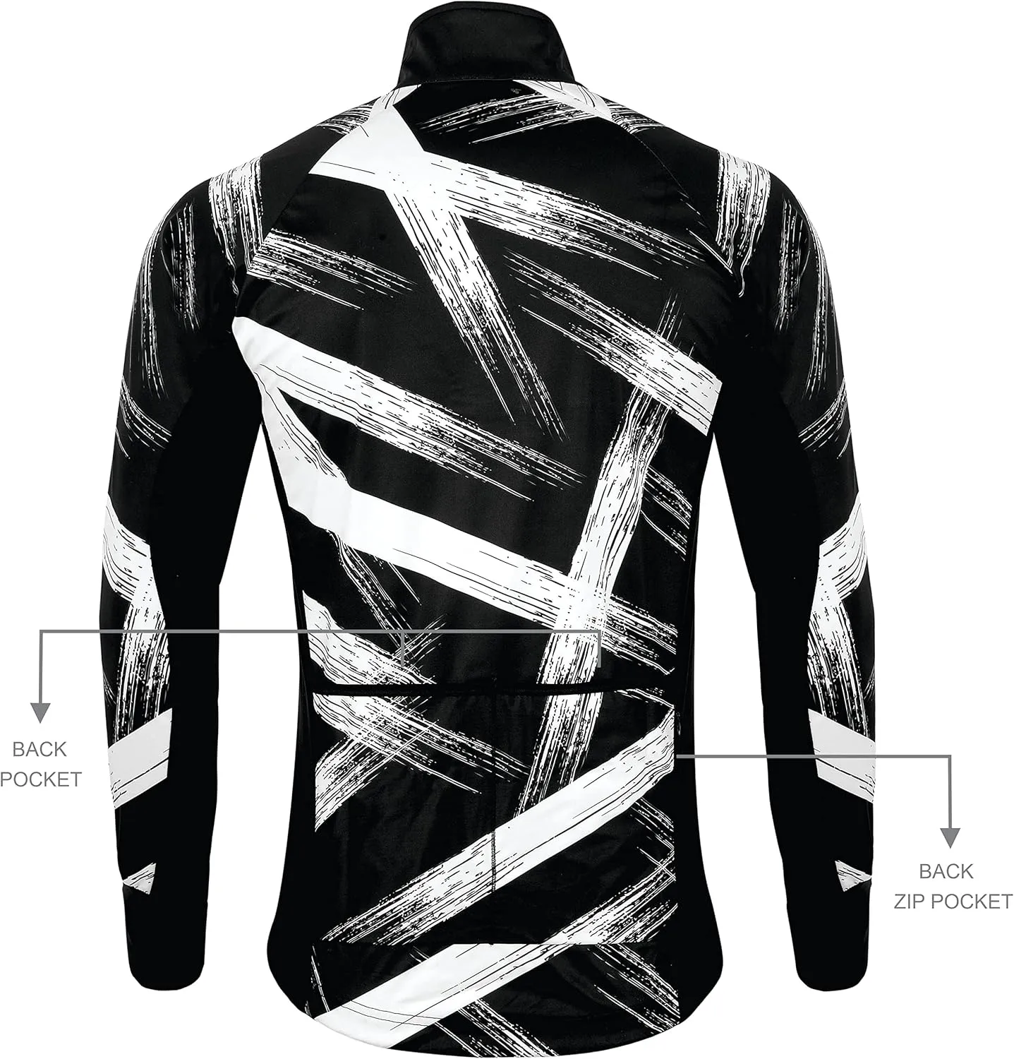 Thermal Softshell Cycling Jacket Windproof Winter Bike Jacket