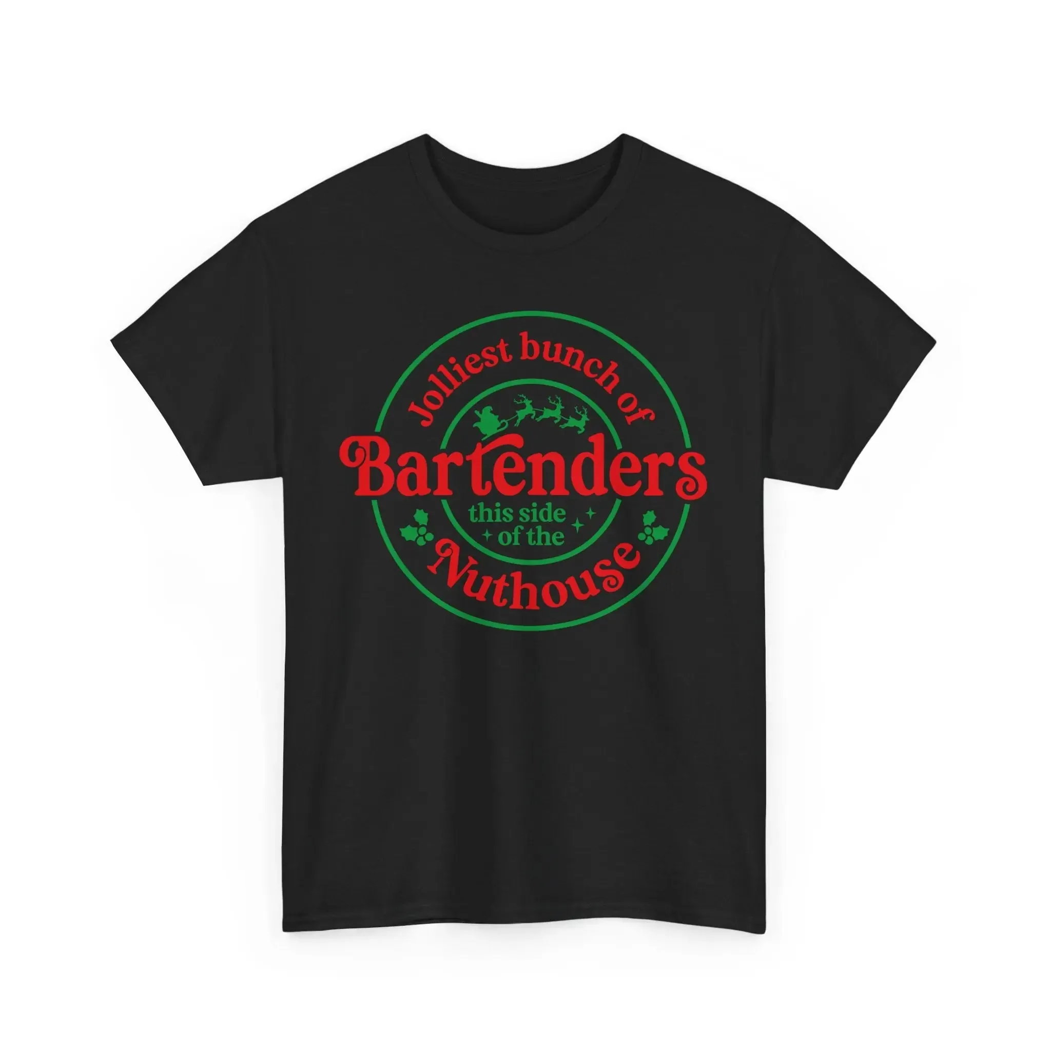 Unisex T-shirt Bartender Basic Christmas