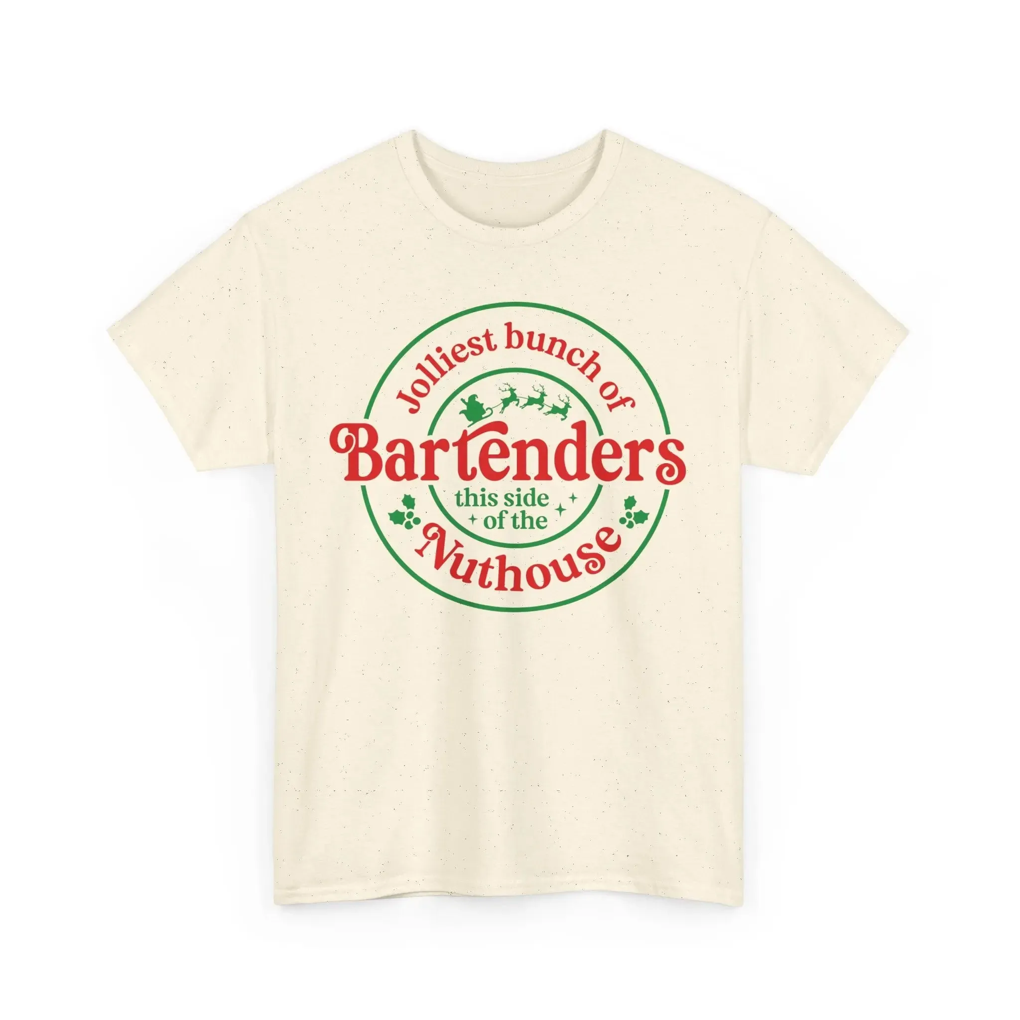 Unisex T-shirt Bartender Basic Christmas