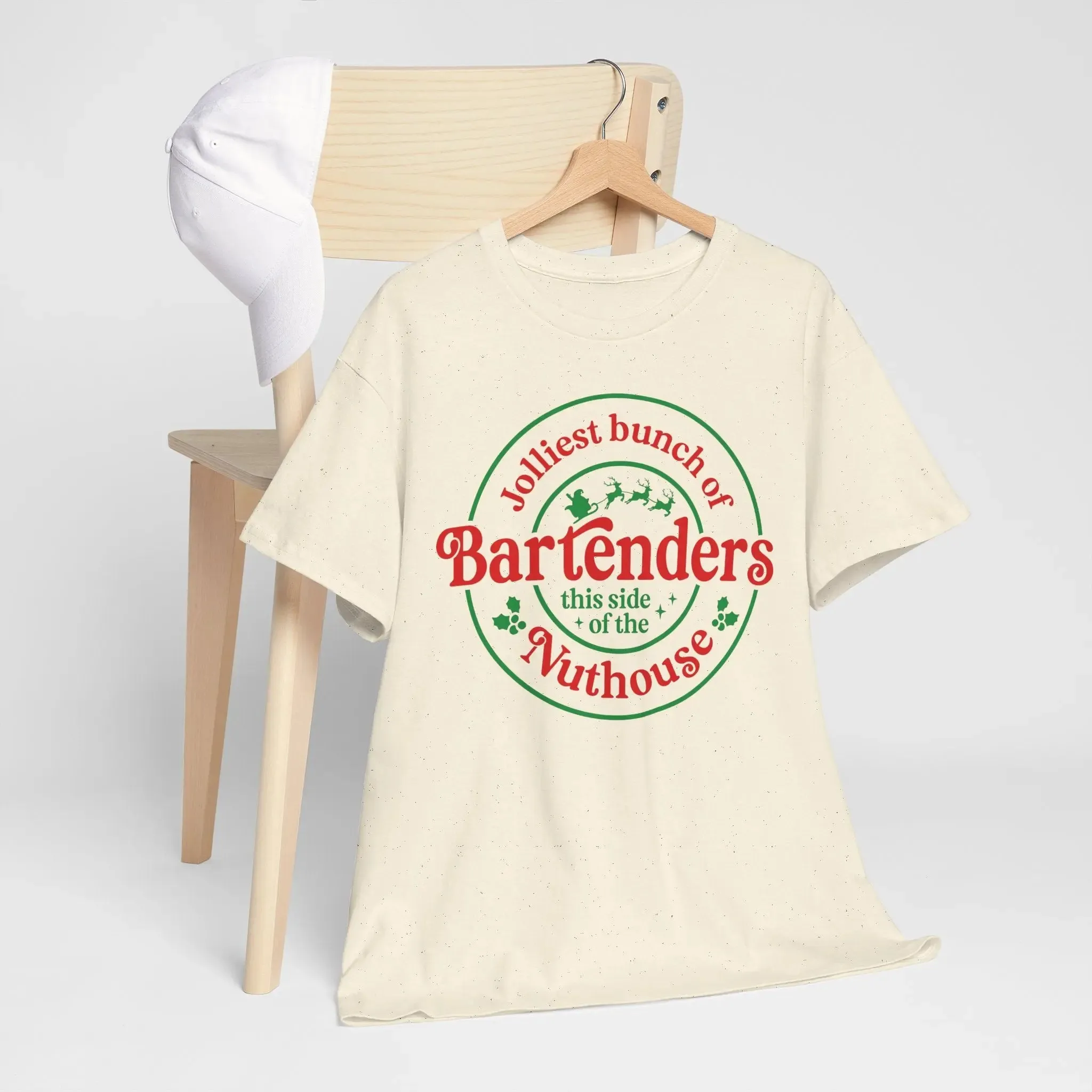 Unisex T-shirt Bartender Basic Christmas