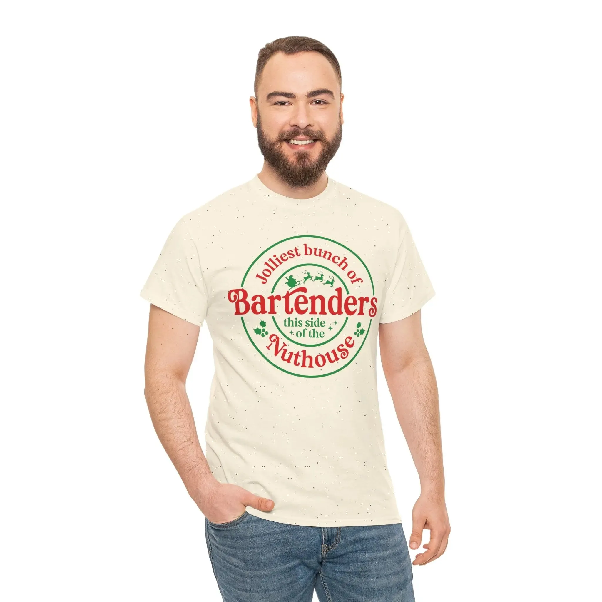 Unisex T-shirt Bartender Basic Christmas