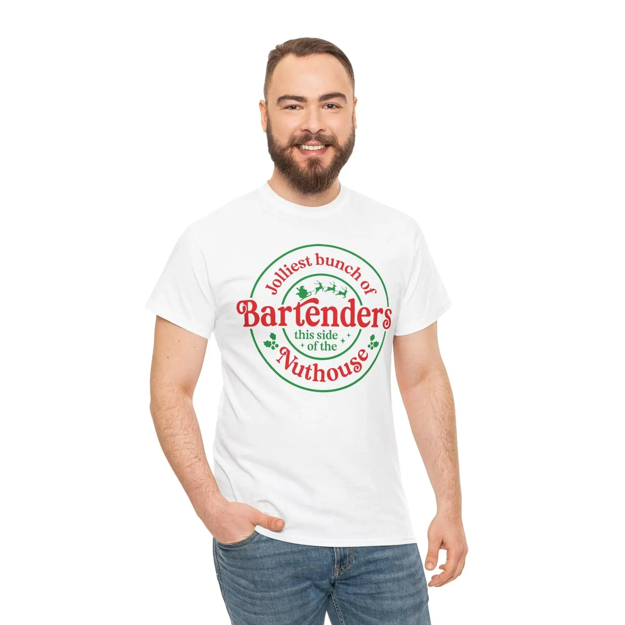 Unisex T-shirt Bartender Basic Christmas