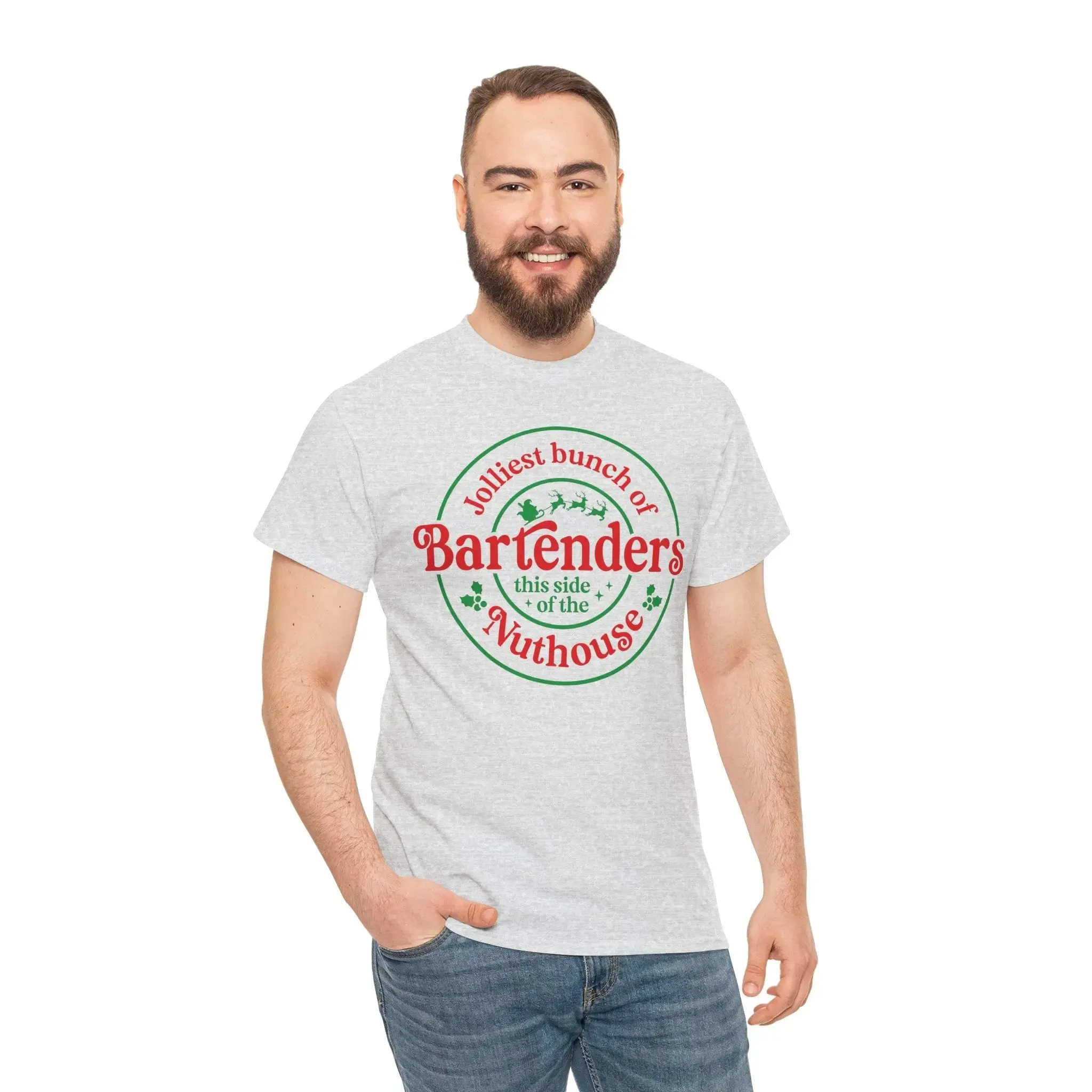 Unisex T-shirt Bartender Basic Christmas