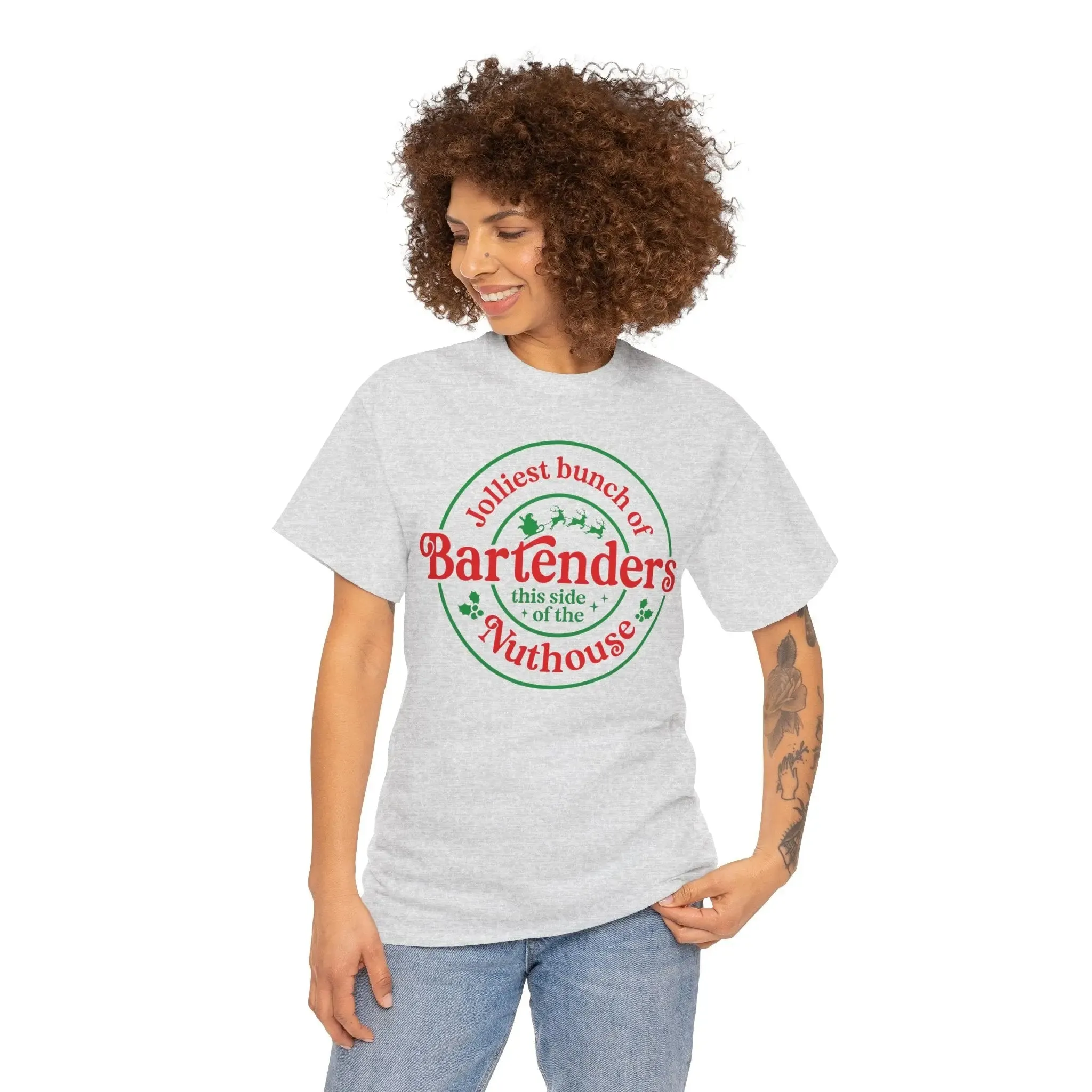 Unisex T-shirt Bartender Basic Christmas