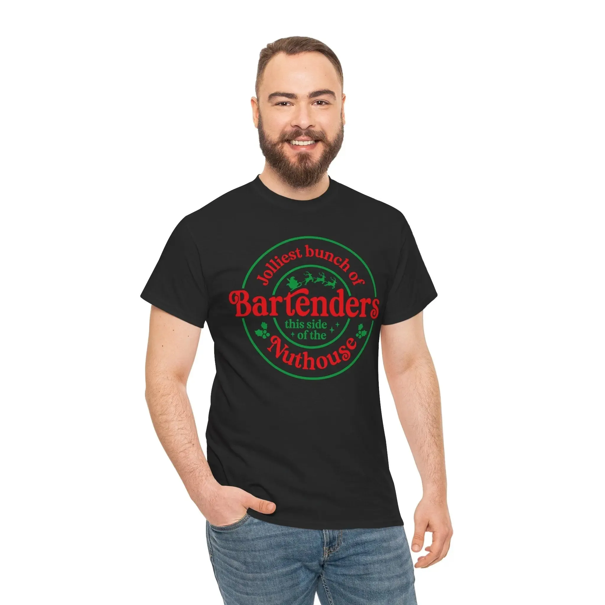 Unisex T-shirt Bartender Basic Christmas