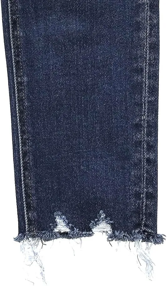VERVET by Flying Monkey Distressed Skinny Jeans Stretch Mid-Rise
