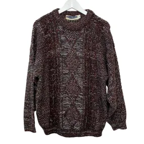 Vintage Uomo Desideri Chunky Knit Grandpa Sweater Large