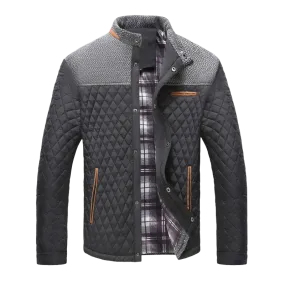 West Louis™ Windproof Plus Velvet Brand Parker Jacket