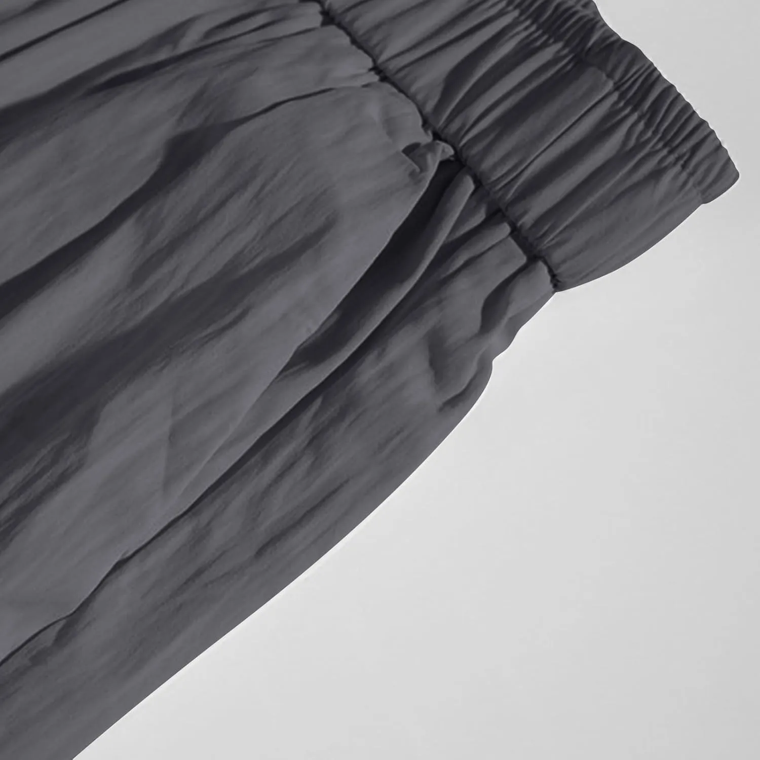 Work Pants for Men Elastic Waist Casual Pants Loose Fit Wide Leg Pants Lightweight Comfortable Plus Size Sweatpants