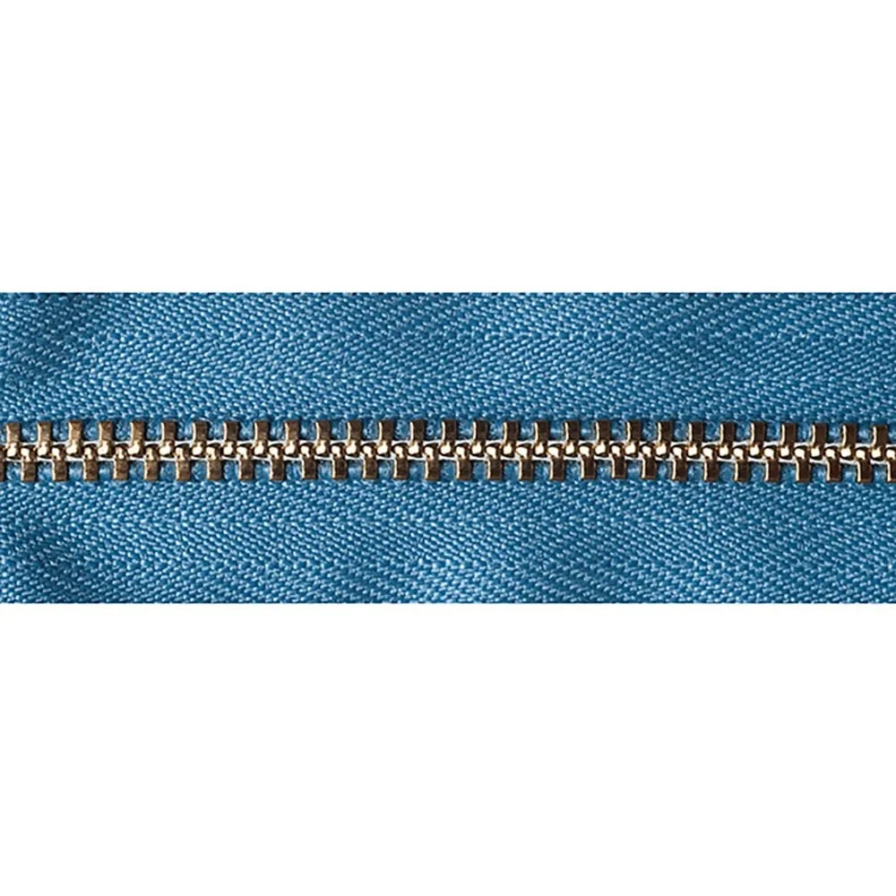 YKK Brass Jeans Zip 18cm Colour 231