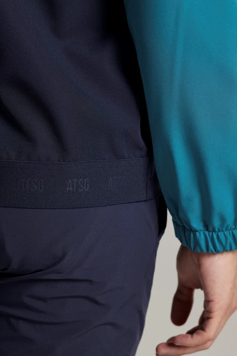 Yorkton Windproof Jacket - Ace Navy / Tee Time Teal