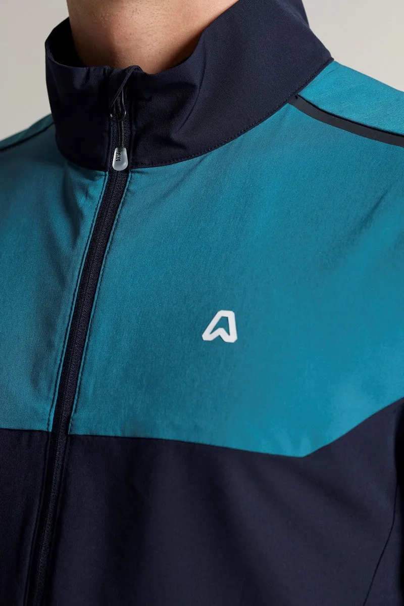 Yorkton Windproof Jacket - Ace Navy / Tee Time Teal