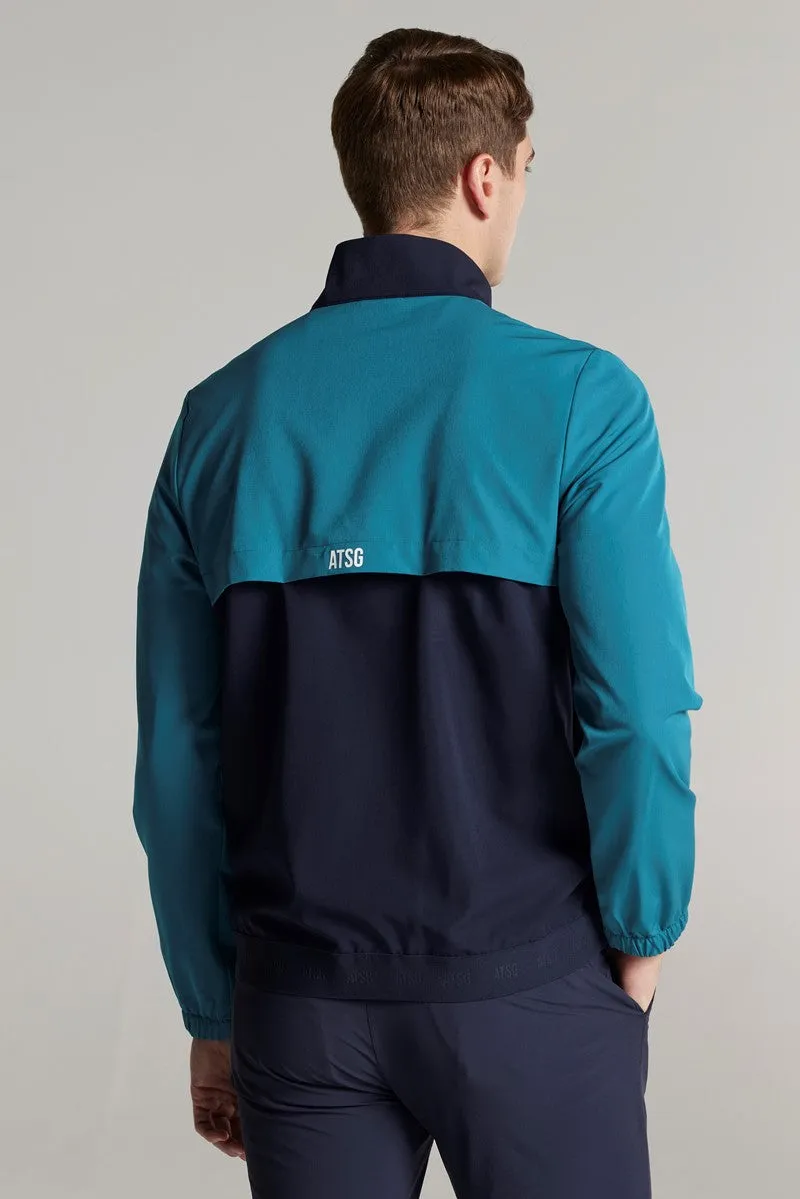 Yorkton Windproof Jacket - Ace Navy / Tee Time Teal